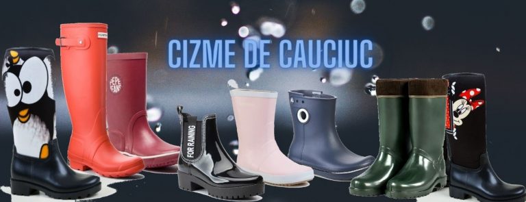 Read more about the article Ghete si cizme de cauciuc pentru plimbari prin ploaie