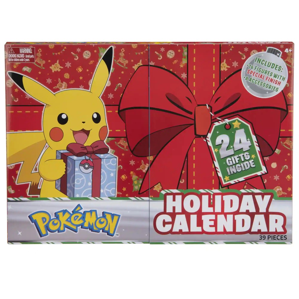 Calendar Advent Pokemon Holiday