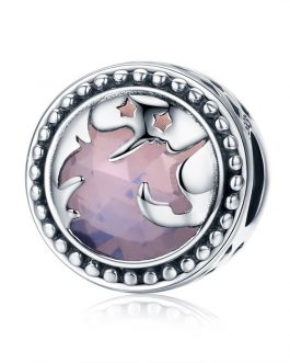 Talisman din argint Fantasy Unicorn