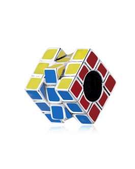 Talisman din argint Rubik’s Cube
