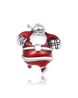 Talisman din argint Santa Claus