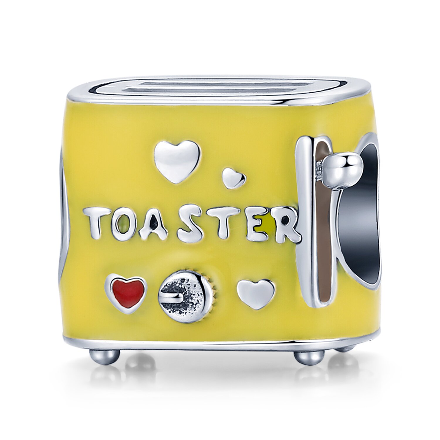 Talisman din argint Toaster